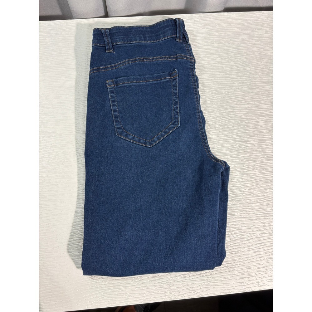 Angels Forever Young Everluxe Sculpt Straight Jeans Dark Wash Denim 10/30 WC0025 - Picture 4 of 4